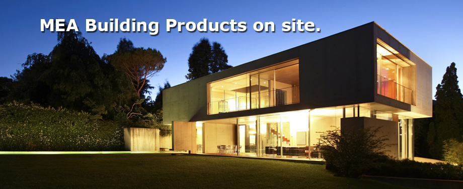 MEA Building Products on site.